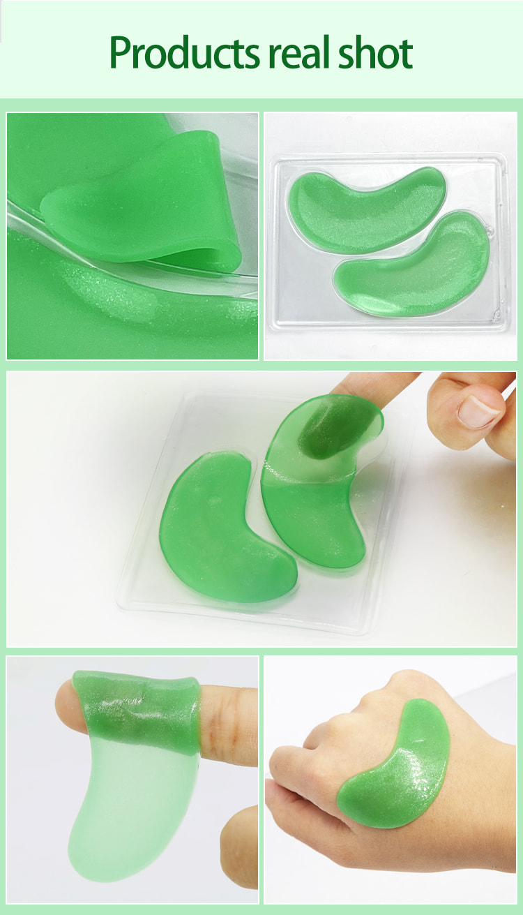 Masque pour les yeux au collagène à l'aloe vera