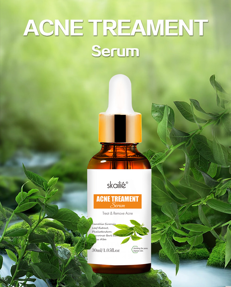 Sérum de traitement de l'acné à l'arbre à thé