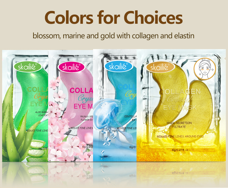 Masque pour les yeux en cristal