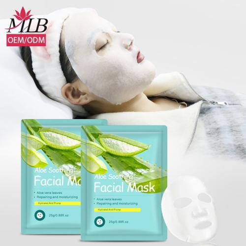 Masque facial naturel au collagène d'aloe vera
