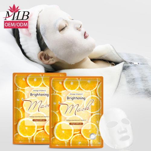 Masque à l'orange et à la vitamine c à l'orange
