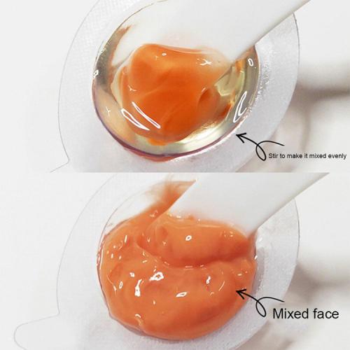 Masque pour le visage au gel d'œuf
