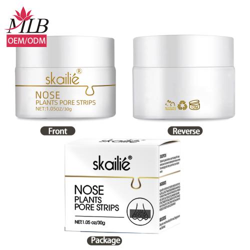 Masque peau de skailie contre les points noirs
