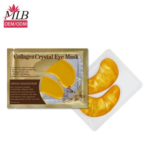 Masque hydratant sous les yeux en or 24 carats
