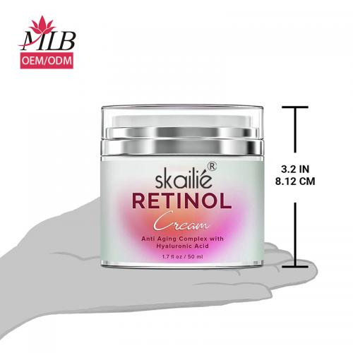 Crème pour les yeux au rétinol pur de marque privée
