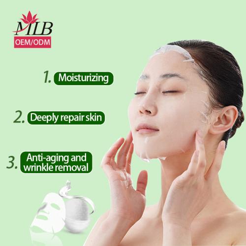 Feuille de masque facial aux avocats