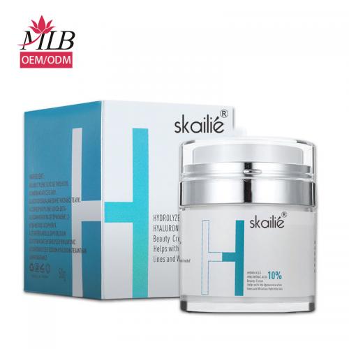 Crème visage hydratante à l'acide hyaluronique