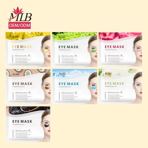 Masque pour les yeux au collagène doré