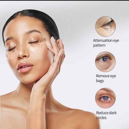 Masques transparents pour les yeux au collagène de marque privée