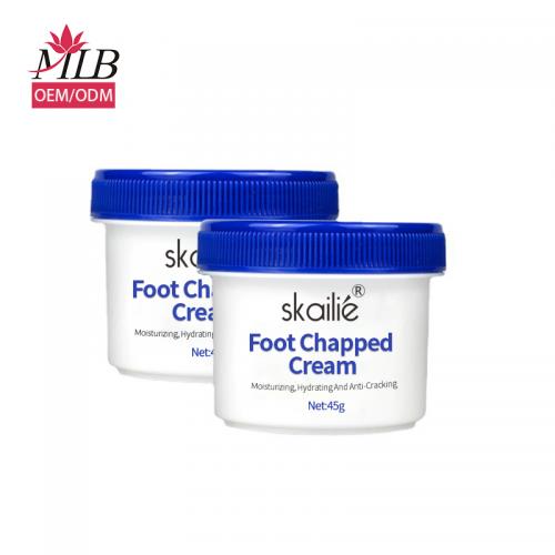 Crème pour les pieds gercés