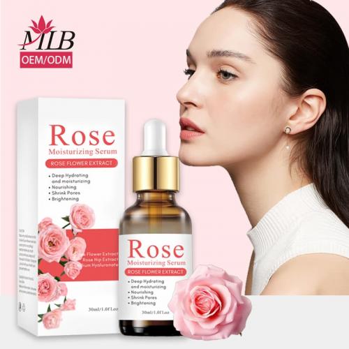 Sérum hydratant à la rose