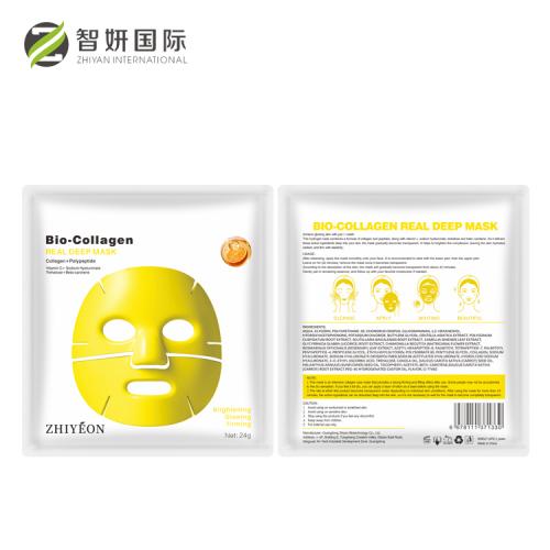 Collagène Masque facial rampant transparent