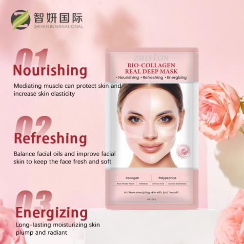 Collagène Masque facial rafraîchissant rafraîchissant