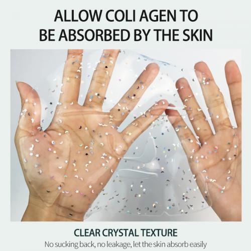 Masque facial au collagène à l'acide hyaluronique
