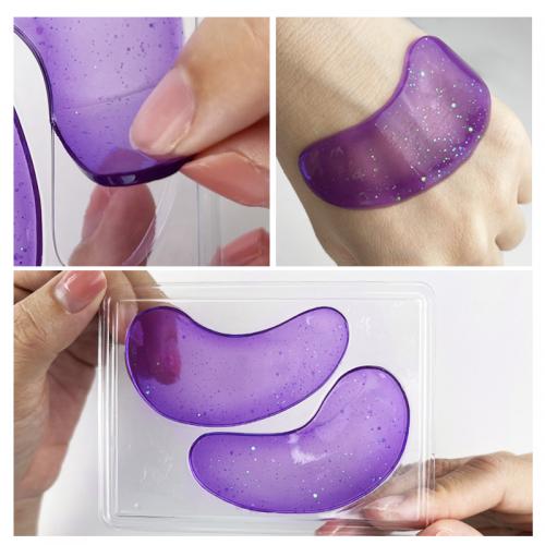 Masque pour les yeux à paillettes au collagène Skailie