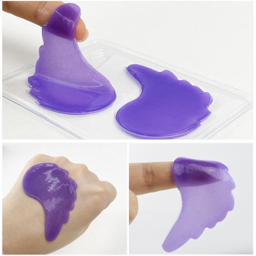 Masque pour les yeux en cristal de lavande en forme d'ailes de Skailie