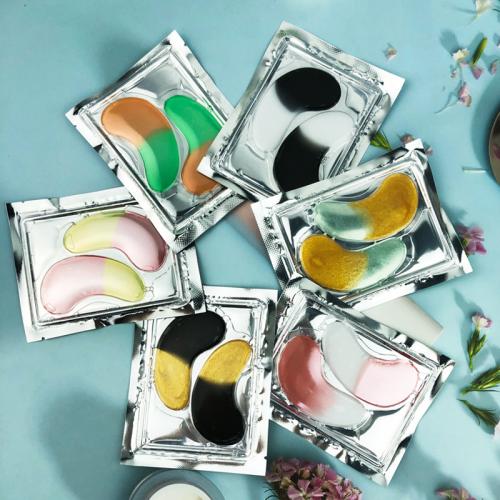 Masque pour les yeux au collagène double couleur Skailie