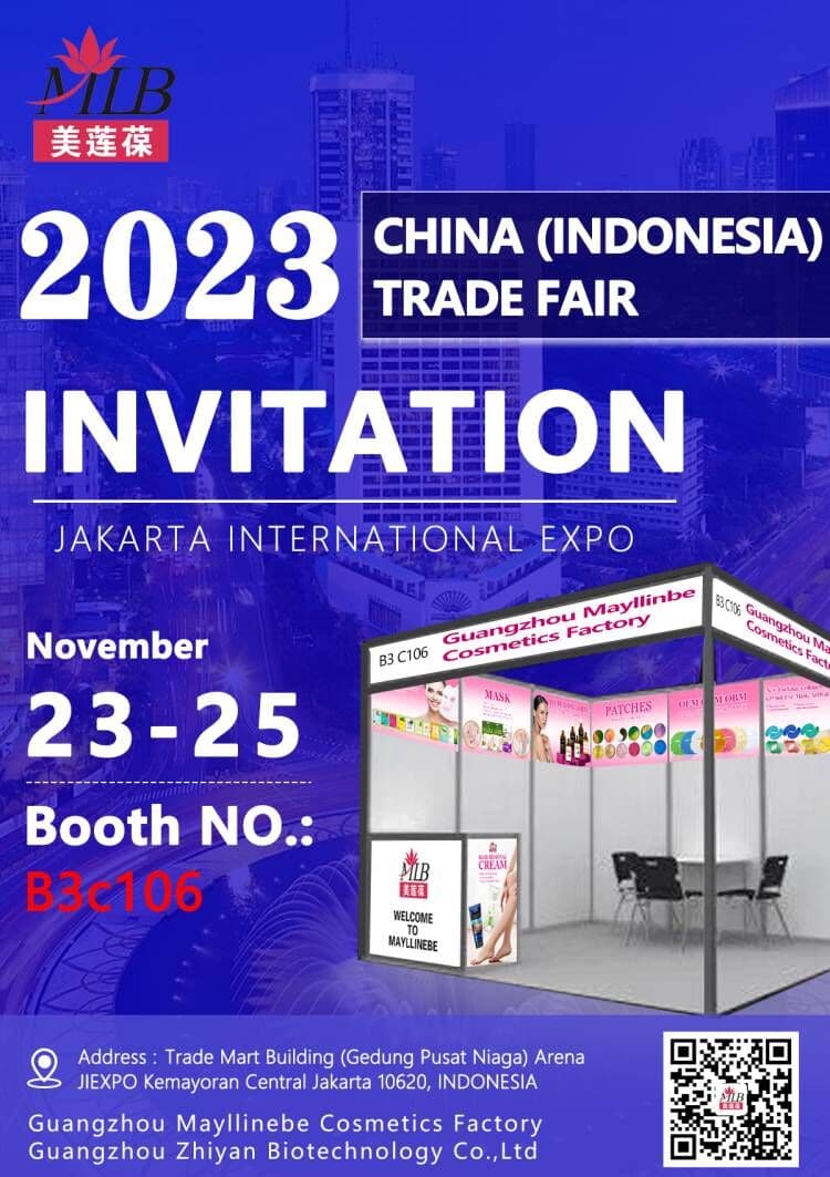 Mayllinebe participe au salon des soins de la peau - SALON COMMERCIAL DE LA CHINE (INDONÉSIE)